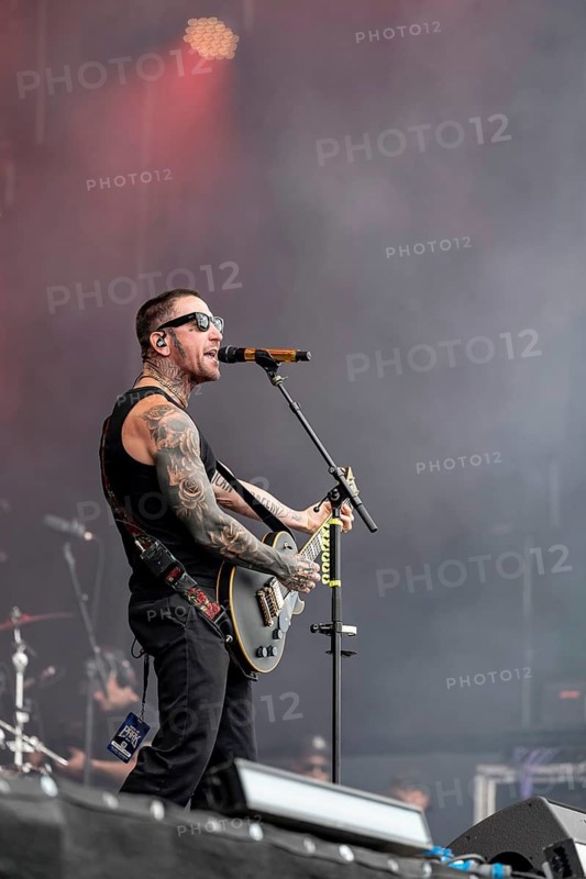 Daniel Danny Murillo, rapper from Hollywood Undead live at Rock im Park on Zeppelin Field in Nuremberg on 06.06.2026