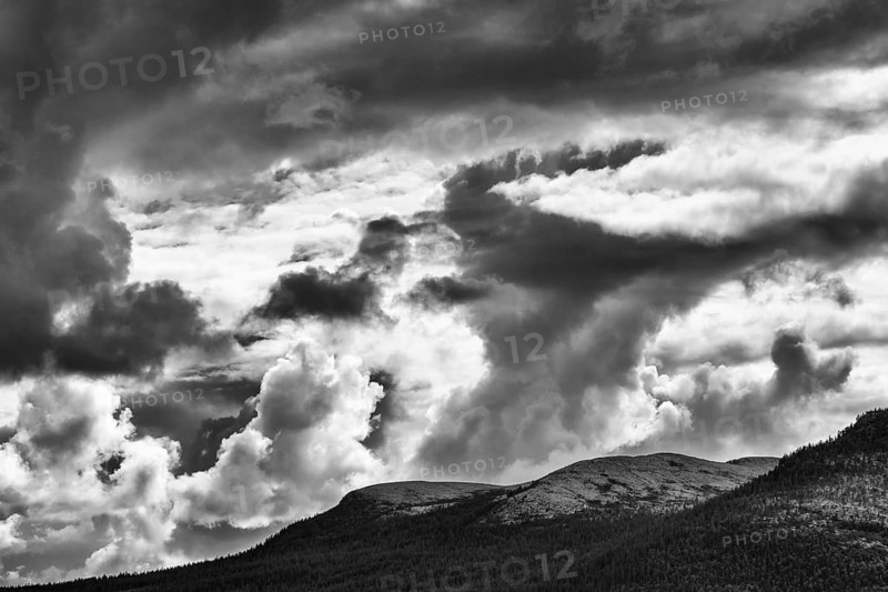 Cloud atmosphere, Alvdal Vestfjell, Hedmark, Innlandet, Norway, July 2026