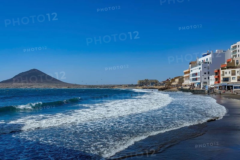 El Medano, Santa Cruz, Tenerife, Canary Islands, Spain - El Medano is located in the south of Tenerife and is particularly popular with anyone who likes relaxed holidays, beach days and water sports