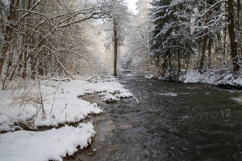 Germany, Greiz, Göltzschtal, Thuringia, Thuringia, landscape, snow, Vogtland, winter