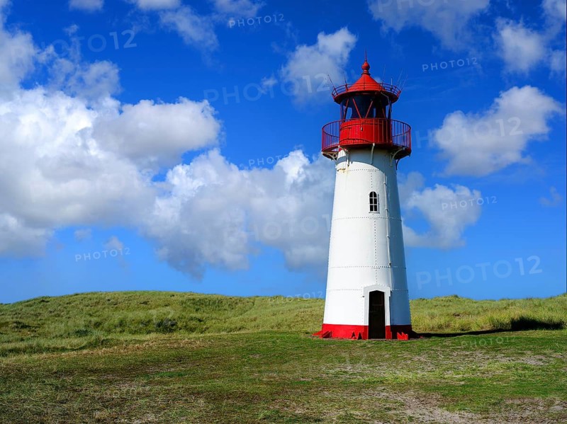 Germany, Schleswig-Holstein, The Lighthouse of List, Westellenbogen, Sylt Island, Sylt Island, Schleswig-Holstein, Federal Republic of Germany