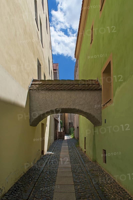Schmale Häusergasse, Verrätergasse, Görlitz, Upper Lusatia, Saxony, Germany