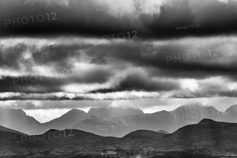 Cloud atmosphere in the mountains, Alvdal Vestfjell, Hedmark, Innlandet, Norway, August 2025