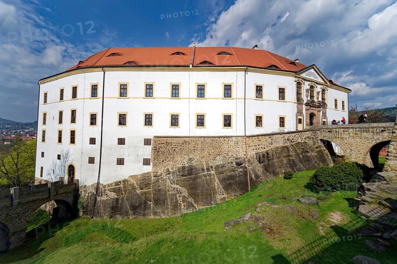 Decín Castle, Tetschner Castle on the Elbe, Decin, Decín, Bohemia, Czech Republic, Czech Republic