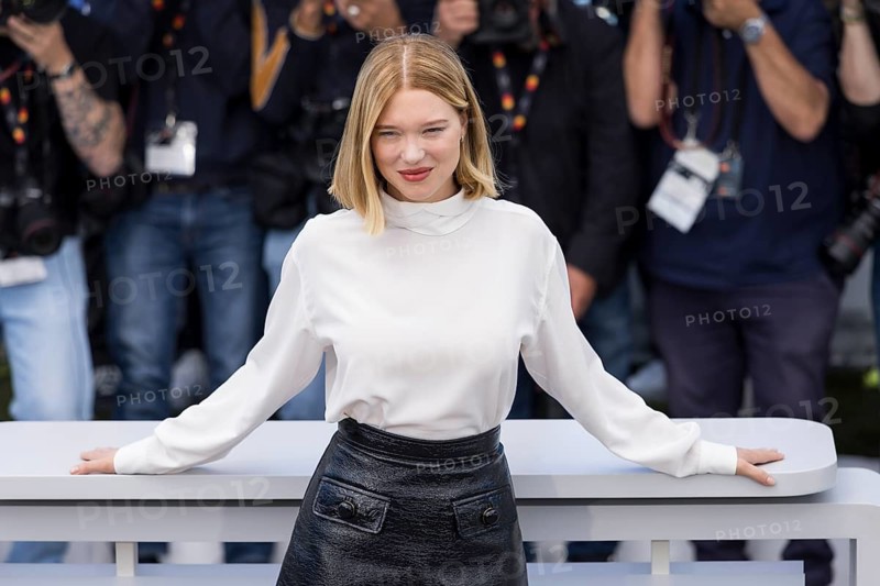 Léa Seydoux at the Gentle Monster photocall at the Palais des Festivals et des Congrès during the 79th Cannes International Film Festival. The 79th Cannes International Film Festival will take place from May 12 to 23, 2026