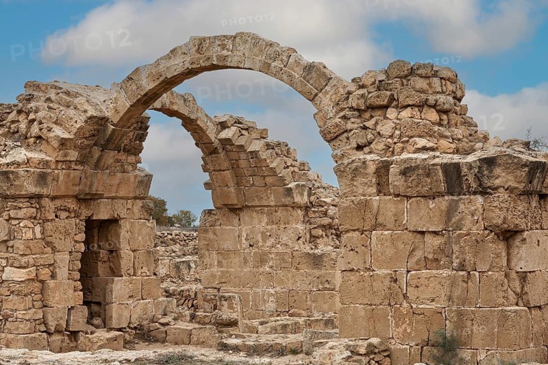 Saranda Kolone Castle, Kato Paphos Archaeological Park, Cyprus