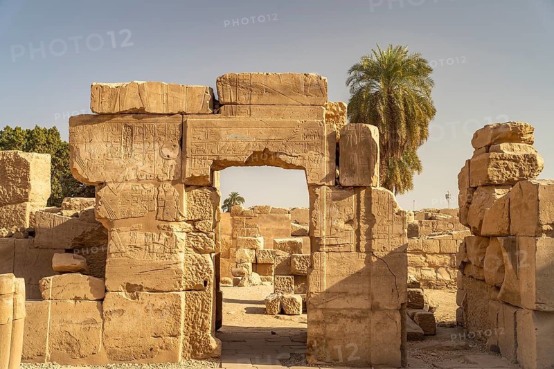 Karnak temple in Karnak near Luxor, Egypt