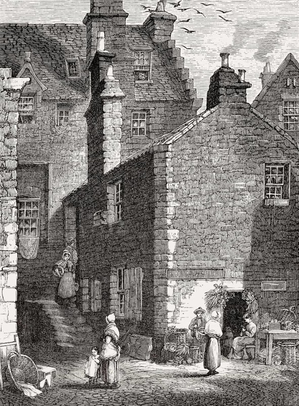 Grant's Square 1851, Leith, Edinburgh, Scotland, United Kingdom