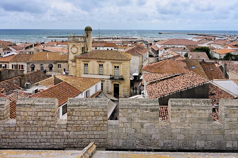 Former Town Hall Hôtel de Ville, Saintes-Maries-de-la-Mer, Camargue, Southern France, France