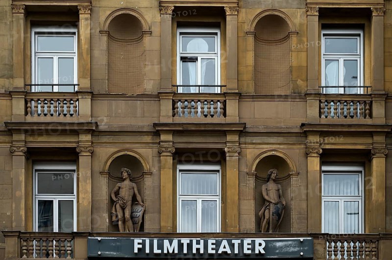 Facade Filmtheater, Cinema, Comedy in Marquardt, Bolzstraße, Stuttgart, Baden-Württemberg, Germany