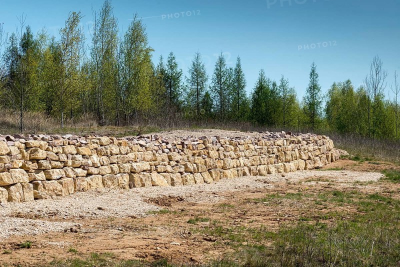 Germany, Lichtenberg, Thuringia, bismuth, post-mining landscape, cultivated landscape, dry-stone wall, cultural landscape, landscape, dry stone wall