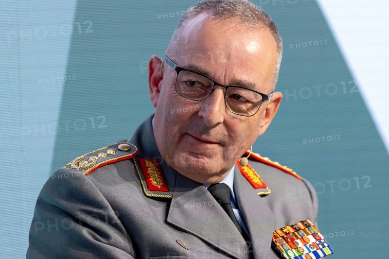 General Carsten Breuer, Inspector General of the Bundeswehr, at the SACEUR discussion organised by the Atlantik-Brücke – International Aerospace Exhibition (ILA), Berlin ExpoCenter Airport, Schönefeld, 11 June 2026