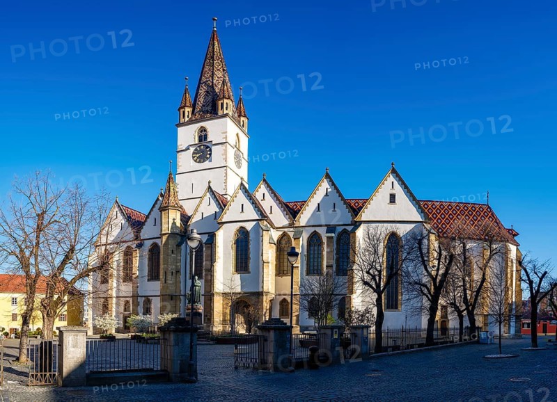 Sfânta Maria Protestant Parish Church, Sibiu, Sibiu, Transylvania, Romania