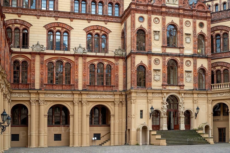 Courtyard Schwerin Castle Germany