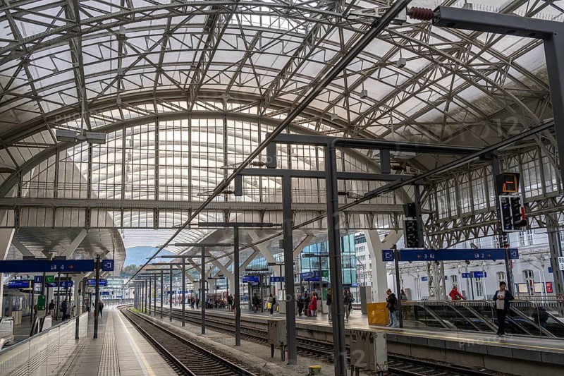 Railway Station, Salzburg, Salzburg state, Austria