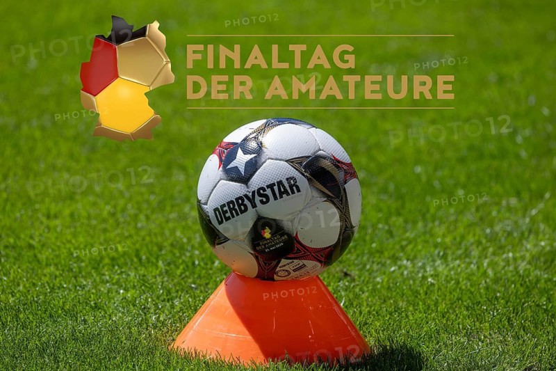 Amateurs' final day Symbolic picture: Close-up of the match ball from the 2026 final games, with the official logo above