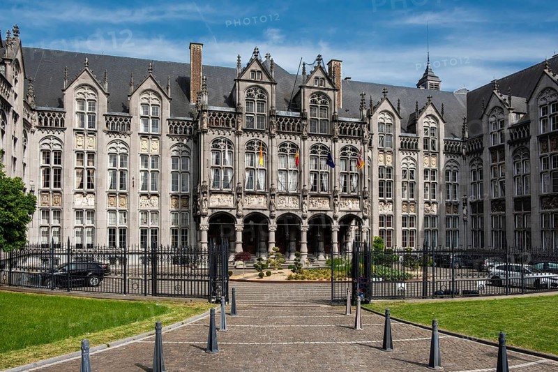 The Prince-Episcopal Palace, now Palace of Justice and Provincial in Liège, Belgium