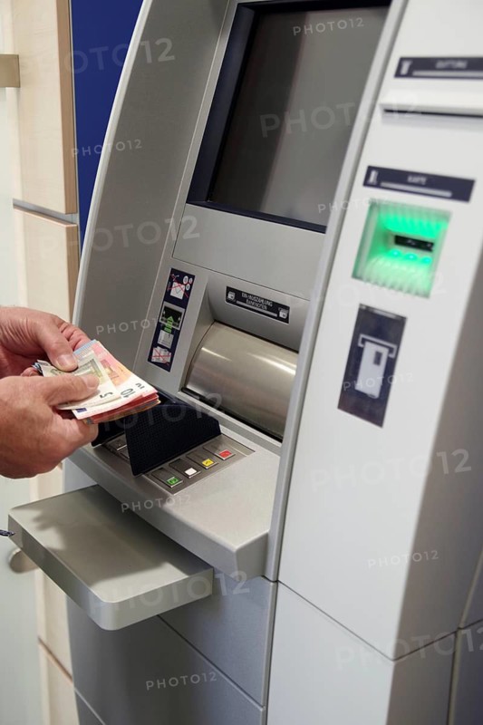 ATM, cash, notes, withdrawal, deposit, Germany