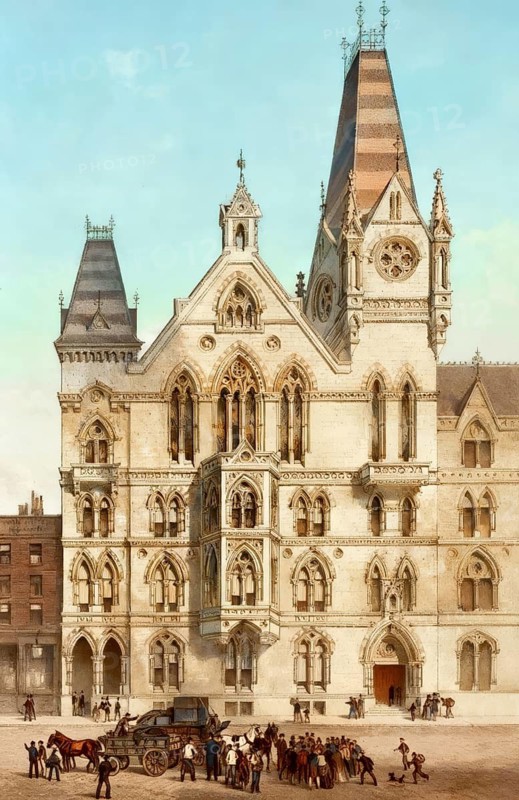 The Congregational Memorial Hall in Farringdon Street, London, England, Europe, 19th century