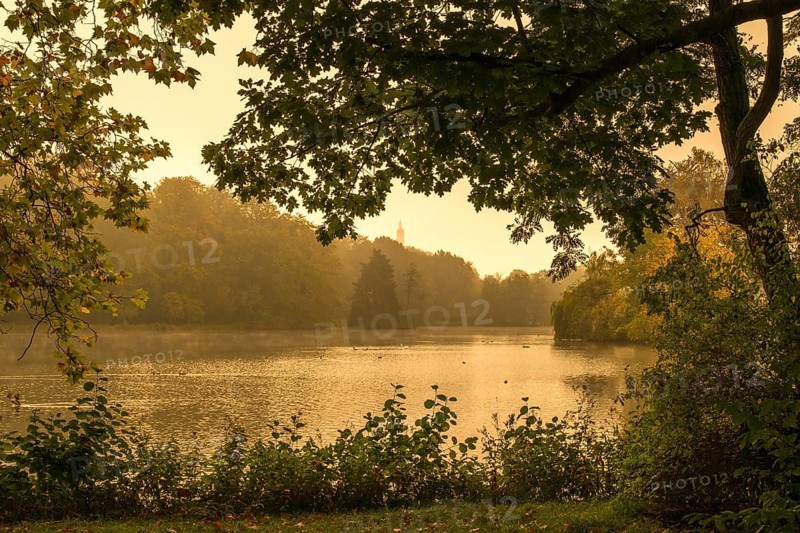 Germany, Greiz, Greizer Park, Thuringia, Thuringia, Autumn, Autumn, Landscape, Landscape Park, Vogtland