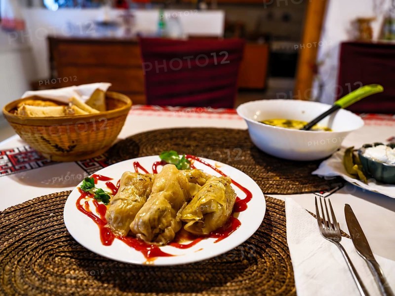 Sarmale, cabbage wraps, famous Romanian national dish, Romania