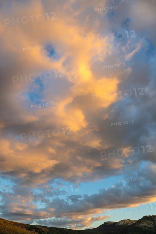 Evening sky, Alvdal Vestfjell, Hedmark, Innlandet, Norway, June 2026
