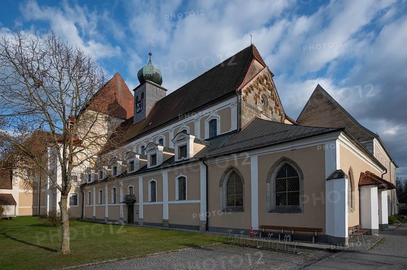 Baumgartenberg Abbey and Parish Church, Gothic architecture, baroqued by Carlo Antonio Carlone from 1684 to 1718, Baumgartenberg, Upper Austria