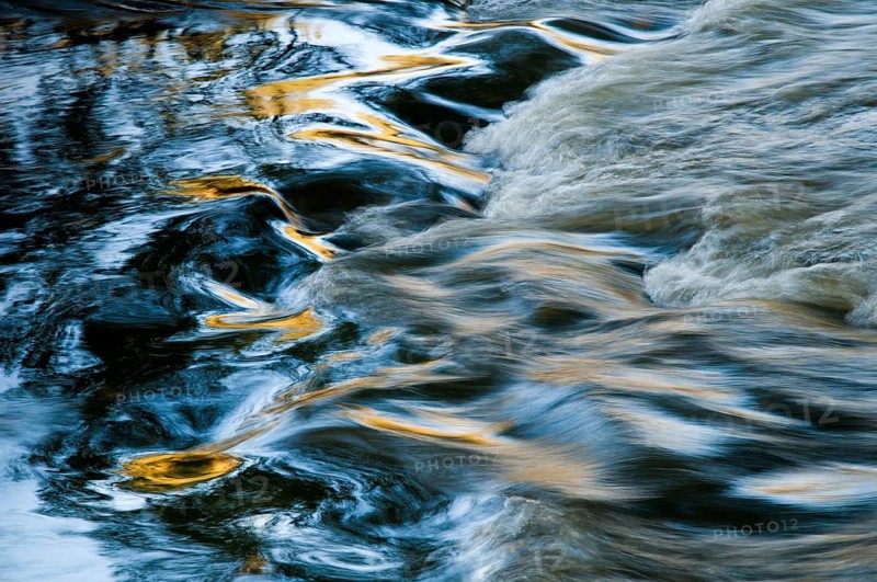 Atmosphere, autumn, detail, flowing water, river, autumn, landscape, river, mood, water