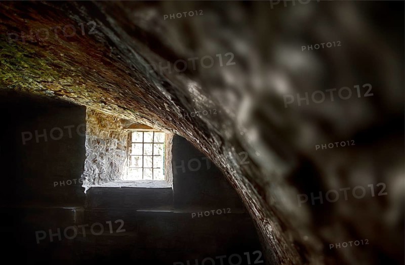 A cellar of an old castle, Germany