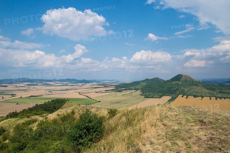 Bohemian Highlands, Czech Republic, Oblik, Czech Republic, Landscape, Landscape