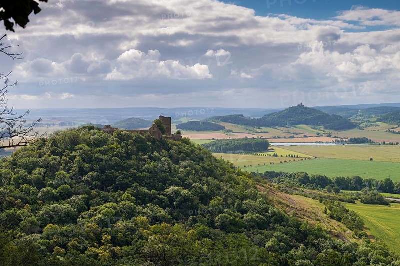 Germany, Thuringia, Thuringia, Thuringian Basin, cultivated landscape, landscape, landscape, summer