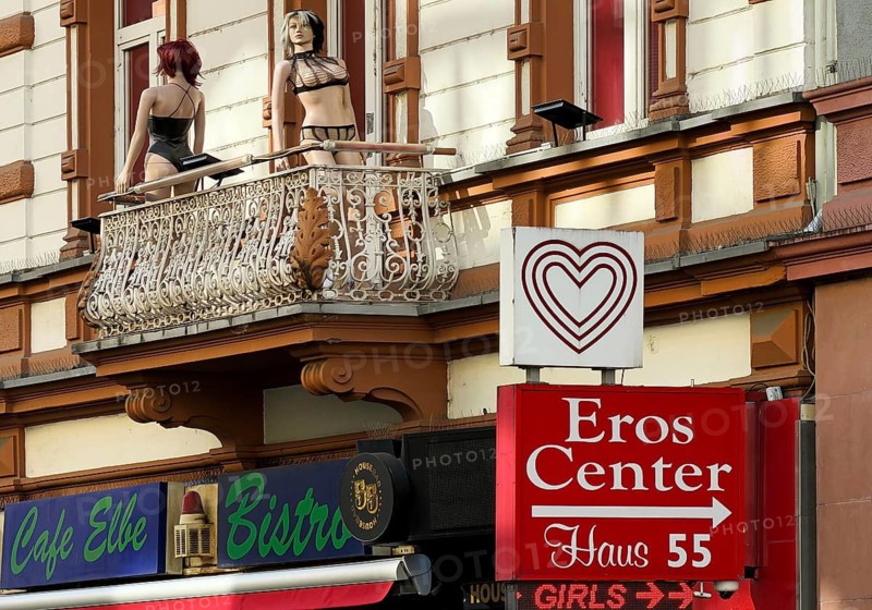 Eros-Center, Bahnhofsviertel, Frankfurt, Hesse, Germany