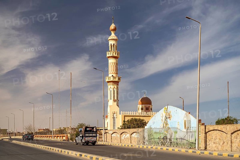 Mosque in Al-Qusair or El Quseir, Egypt