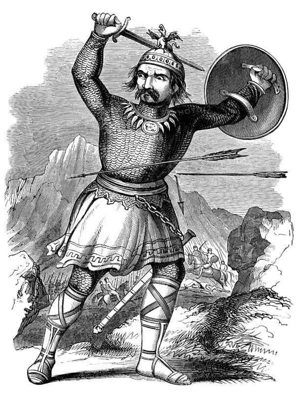 Genghis Khan, Dschingis Khan, or Chinggis Khan, born Temüjin, Temüdschin or Temüüdschin, c.?1162 – 1227, also known as Chinggis Khan, founder and first khan of the Mongol Empire, digitally edited based on a historical illustration of a 1278 portrait taken from a Yuan - Era album