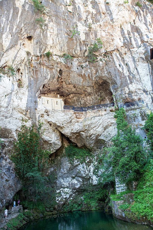 Covadonga Sanctuary, Picos de Europa National Park, principality of Asturias, Spain
