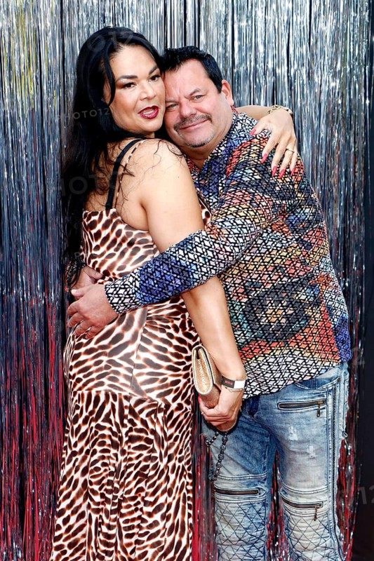 Ingo Appelt and woman Sonia Guha-Thakurta at the premiere of the 3rd season of Kaulitz & Kaulitz on Netflix at the Delphi Filmpalast in Berlin on 22.7.2026