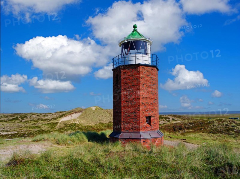 The old lighthouse of Kampen on the island of Sylt, island of Sylt, Schleswig-Holstein, Federal Republic of Germany