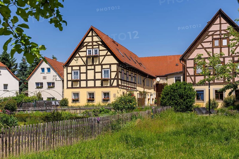 Dorfkern Radebeul Zitschewig, Zitschewig, Saxony, Germany