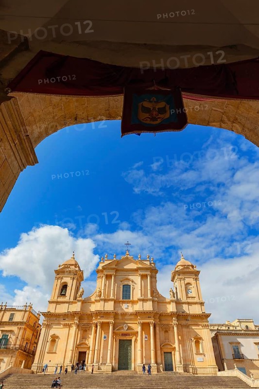 San Nicolò Cathedral, Noto, Noto Valley, Sicily, Italy