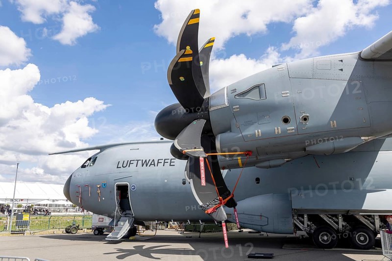A400M transport aircraft from Air Transport Wing 62 in Wunstorf – International Aerospace Exhibition (ILA), Berlin ExpoCenter Airport, Schönefeld, 11 June 2026