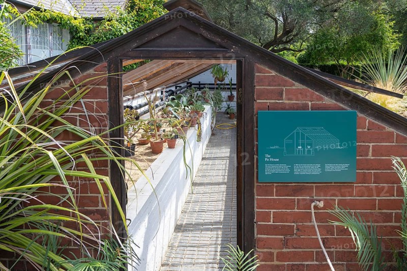The Pit House greenhouse, Chelsea Physic Garden, London, England, UK