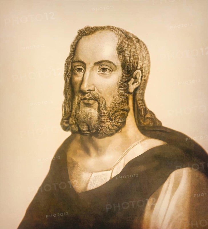 Gaius Plinius Secundus, AD 23/24 – 79, called Pliny the Elder, Roman author, digitally altered