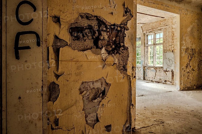 Former Pulmonary Hospital and Lost Place Heilstätte Grabowsee, Oranienburg, Brandenburg, Germany