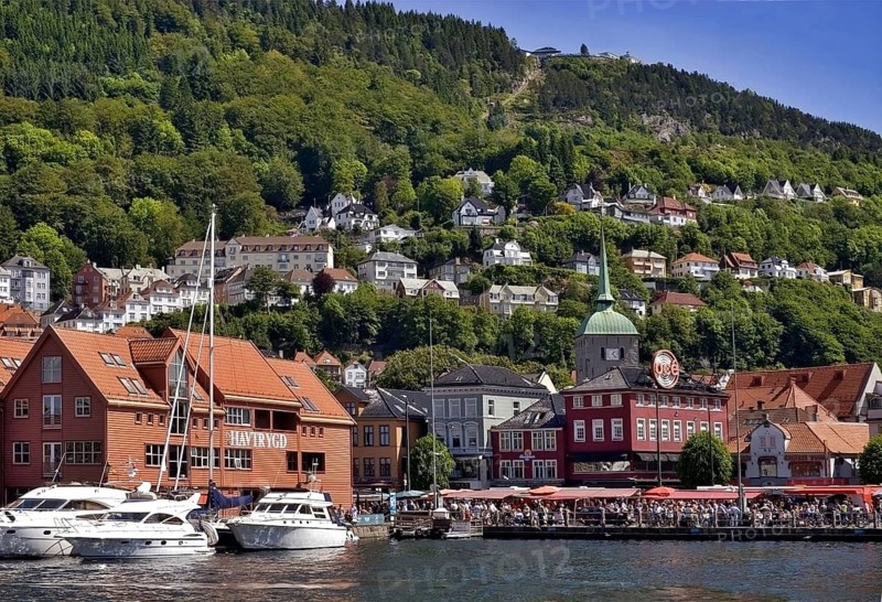 Harbour and Historic Houses of Bergen, Norway