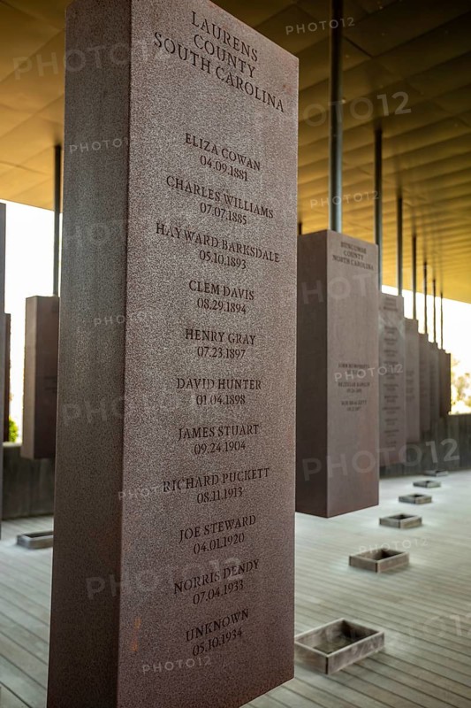 Montgomery, Alabama - The National Memorial for Peace and Justice documents and memorializes the more than 4400 victims of racial lynchings that occurred in the United States from 1877 to 1950. The Memorial is a project of the Equal Justice Initiative