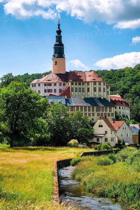 Weesenstein Castle, Müglitztal, Saxony, Germany