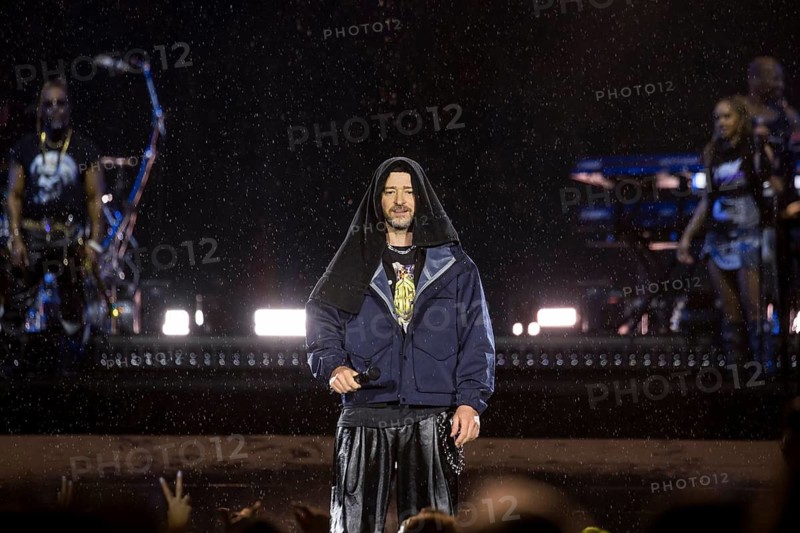 Justin Timberlake at the Lollapalooza Festival in the Olympiastadion and on the Maifeld, Berlin, 12/07/2025