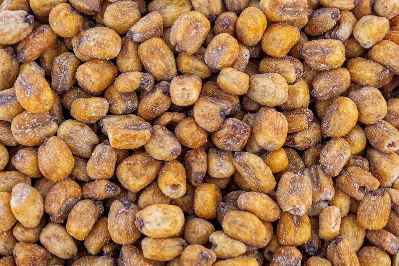 Roasted and salted corn kernels, Turkey