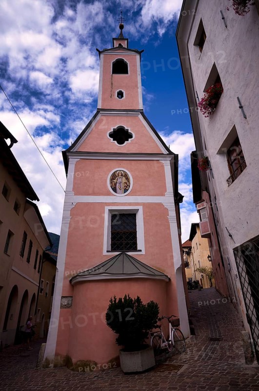 Guardian angel Angel Church, Bressanone, South Tyrol, Trentino, Italy