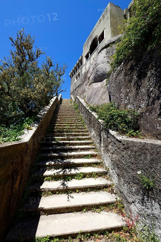 Peninha Sanctuary, Stairs Leading to the hermitage, Sintra-Cascais Natural Park, Colares, Portugal